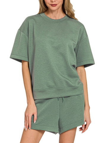 Scuba Shorts & Tee Set - Forest (S, M)