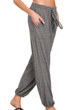 Hacci Melange Joggers - Charcoal (S-L)