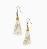 Beaded Tassel Earrings