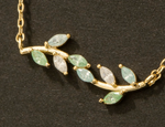 Gold Dipped CZ Necklace