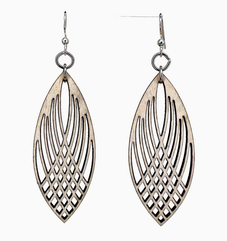 Oval Embrace Earrings - Natural