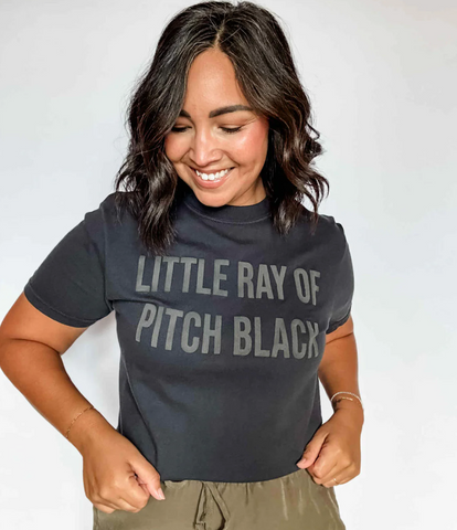 Little Ray of Pitch Black Tee (S-XL)