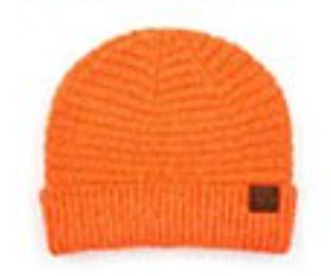 CC Boucle Beanie - Neon Orange