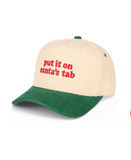 CC Put It On Santa's Tab Cap