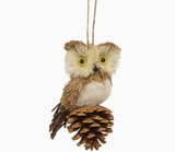 Sisal Owl Ornaent