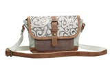 Leaf Swirl Crossbody Bag