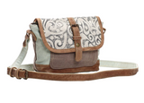 Leaf Swirl Crossbody Bag