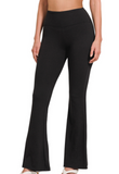 Microfiber Yoga Pants - Black (S/M-L/XL)