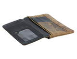 Oak Fire Leather Wallet