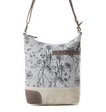 Porcelain Bloom EcoFlora Shoulder or Crossbody Bag