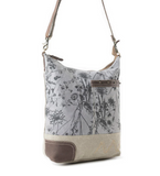 Porcelain Bloom EcoFlora Shoulder or Crossbody Bag