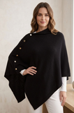 Convertible Poncho Shawl - Multiple Colors
