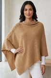 Convertible Poncho Shawl - Multiple Colors