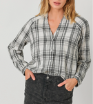 Frayed Plaid Shirt (S-L)