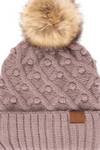 CC Bobble Beanie with Pom - Multiple Colors