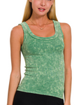 Seamless Reversible Ribbed Tank - Multiple Colors (S/M, L/XL)