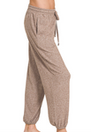 Hacci Melange Joggers - Charcoal, Brown or Dark Olive (S-L)