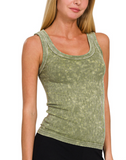 Seamless Reversible Ribbed Tank - Multiple Colors (S/M, L/XL)