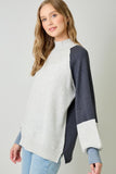 Mock Neck Sweater (S-L)