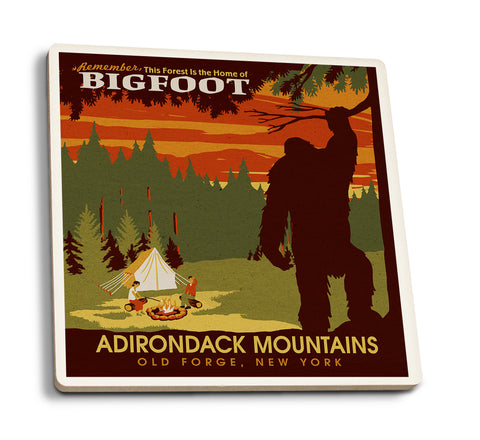 Bigfoot Home Old Forge New York Adirondack Mountains Coasters