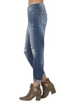 KanCan Distressed Boyfriend Jeans (0, 5)