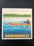 Kayaker Adirondack Coaster