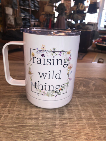 Raising Wild Things Travel Mug