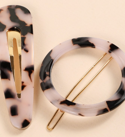 Acetate Hair Pins Set of Two