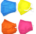 Kids' Solid Colored Mask w/ Nose Wire (Multiple Colors)
