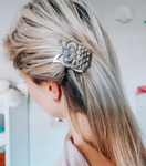 Large Hair Clip (Mountains)