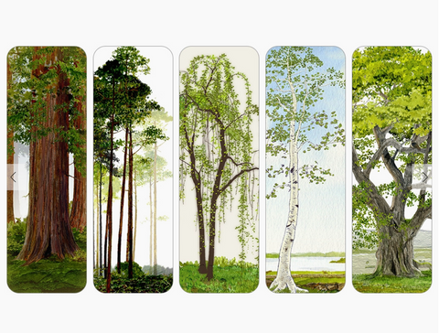 Temple of Trees Bookmark Set