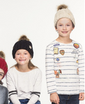 CC Kids Beanie with Pom (Multiple Colors)