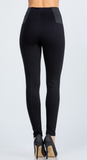 Ponte High Waist Skinny Pants - Black (S-XL)
