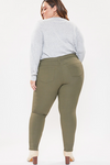 Mid-Rise Stretch Colored Skinny Jean (Multiple Colors) - Plus