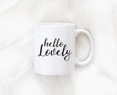 Hello Lovely Mug