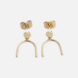 Gold Arch Studs