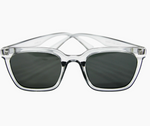 Clear Gray Wayfarer Sunglasses