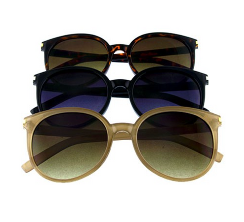 Large Round Sunglasses (Multiple Colors)