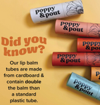 Poppy & Pout Lip Balm (Multiple Flavors)