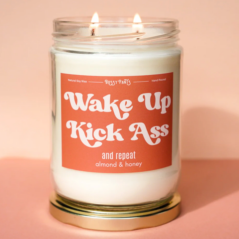 Wake Up, Kick Ass Candle