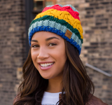 Beach Vibe Beanie Hat (with or without Pom)