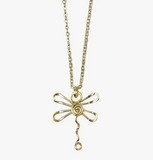 Dragonfly Necklace - Gold or Silver