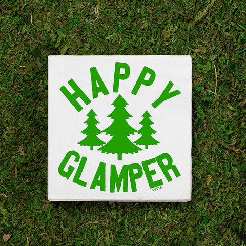 Happy Glamper COCKTAIL NAPKIN