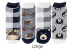 Moose / Black Bear - Cabin Socks